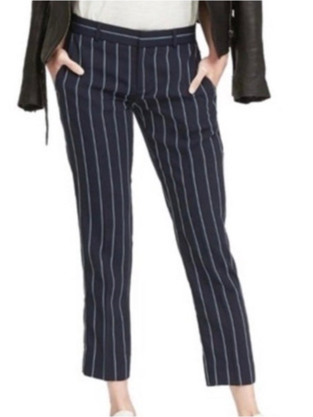 Banana Republic Avery Ankle Dress Pants Women’s Size 4 Petite EC